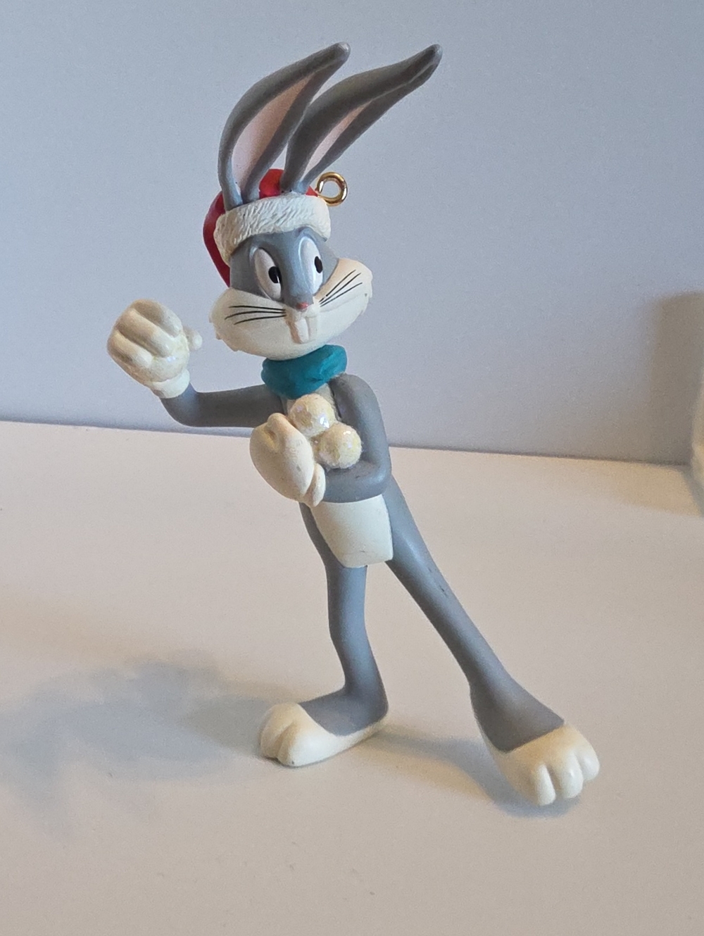 Vintage 1995 Hallmark Looney Tunes Bugs Bunny Keepsake Ornament -No Box